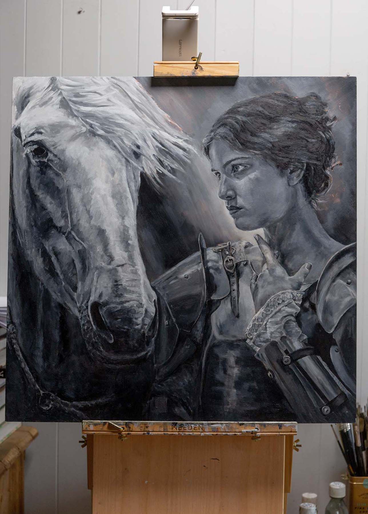 Paladin with horse Main