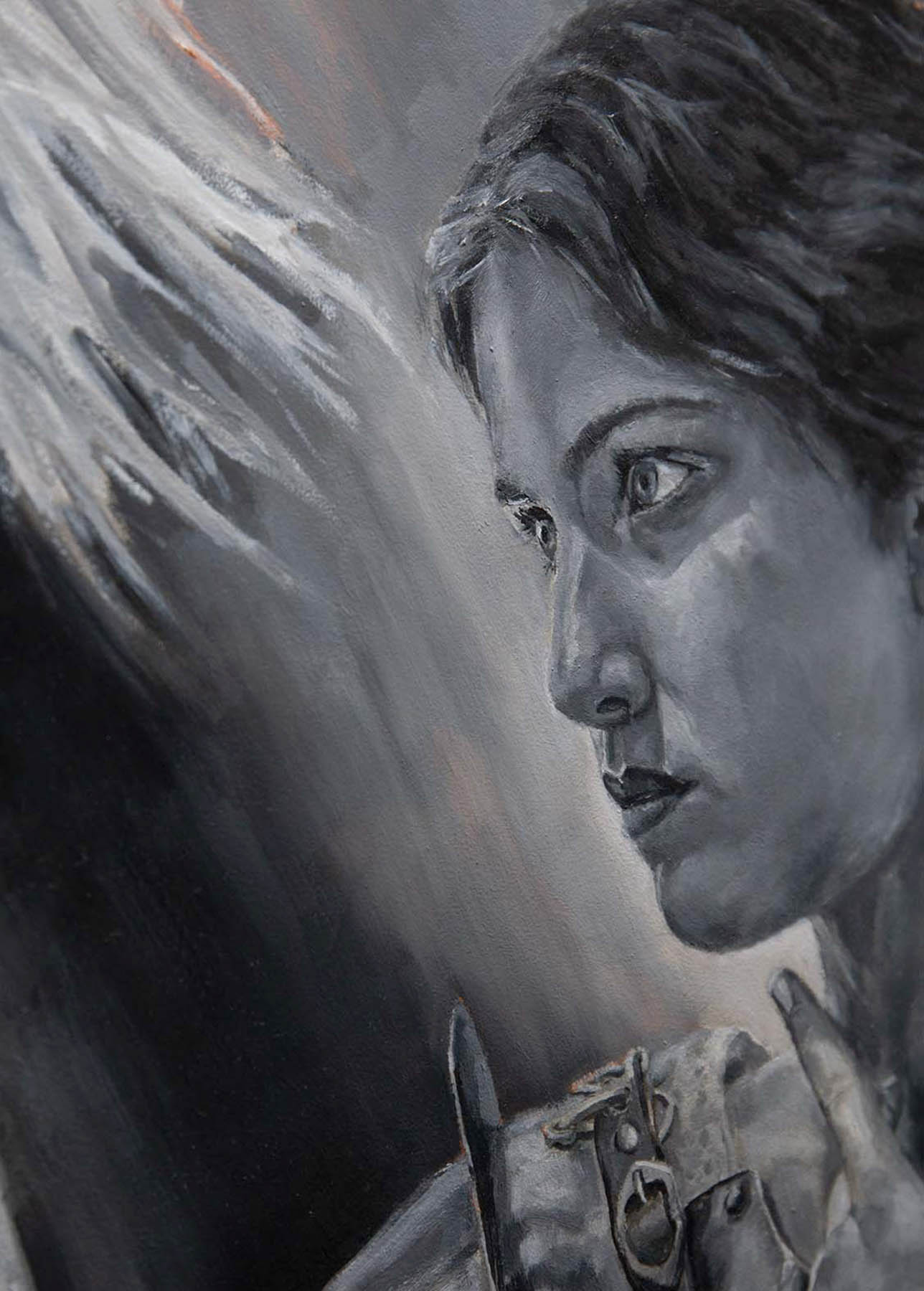 Paladin with horse detail