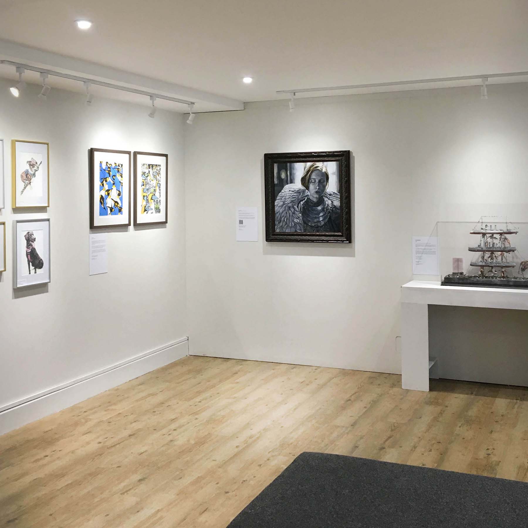 steve allen oil painting knight Vigil