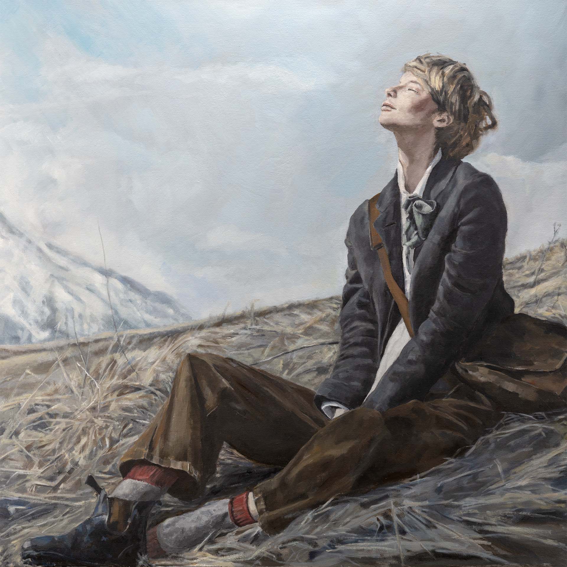 Winter’s Breath oil painting